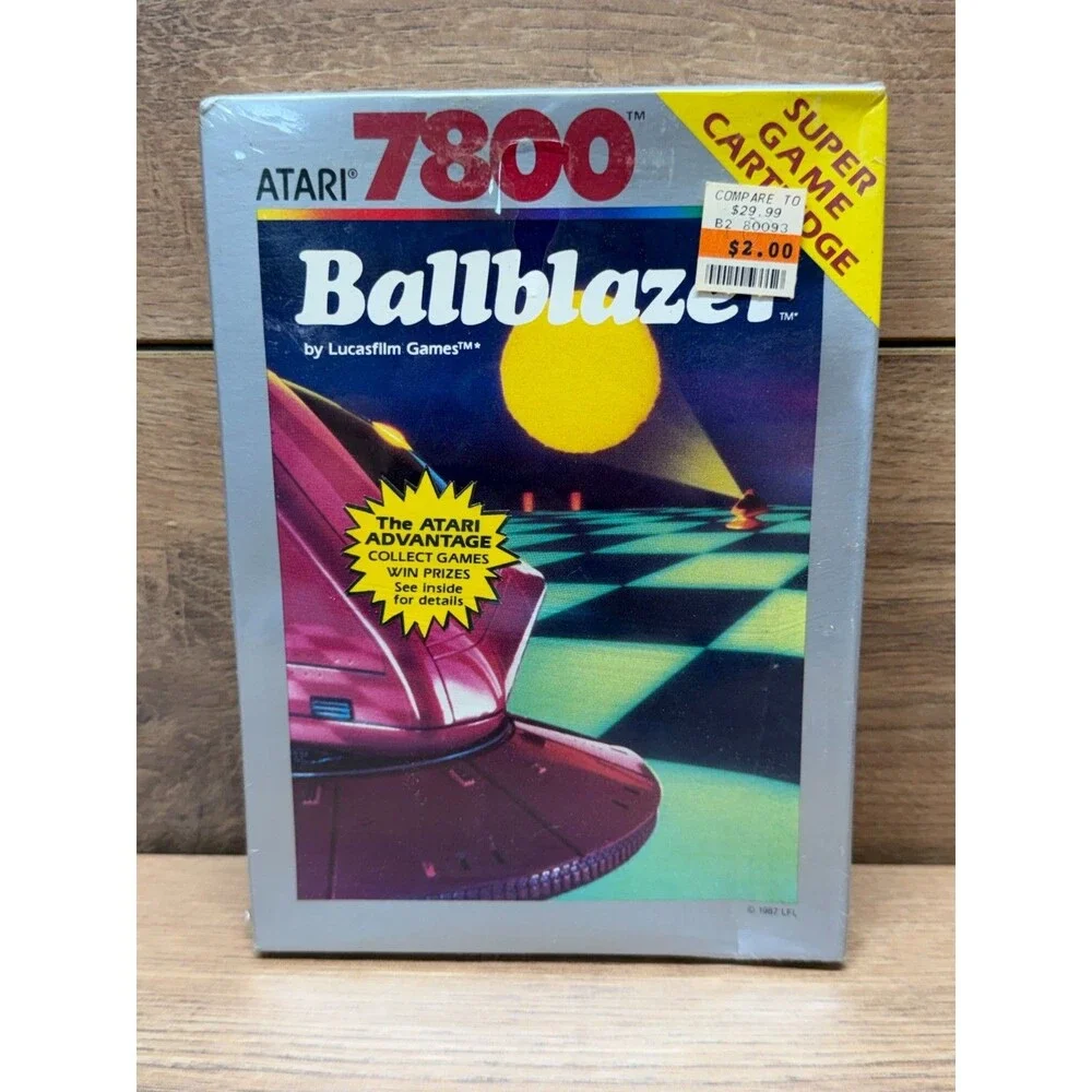 Ballblazer (Atari 7800, 1987) New Factory Sealed!
